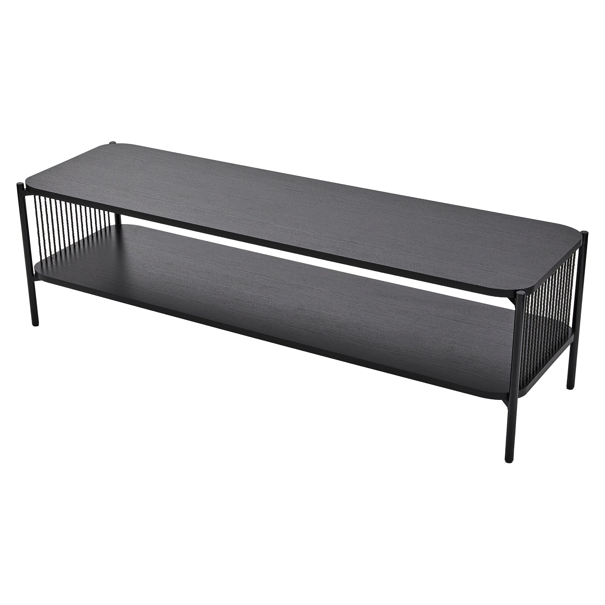 Marina Entertainment Unit Black (140cm)