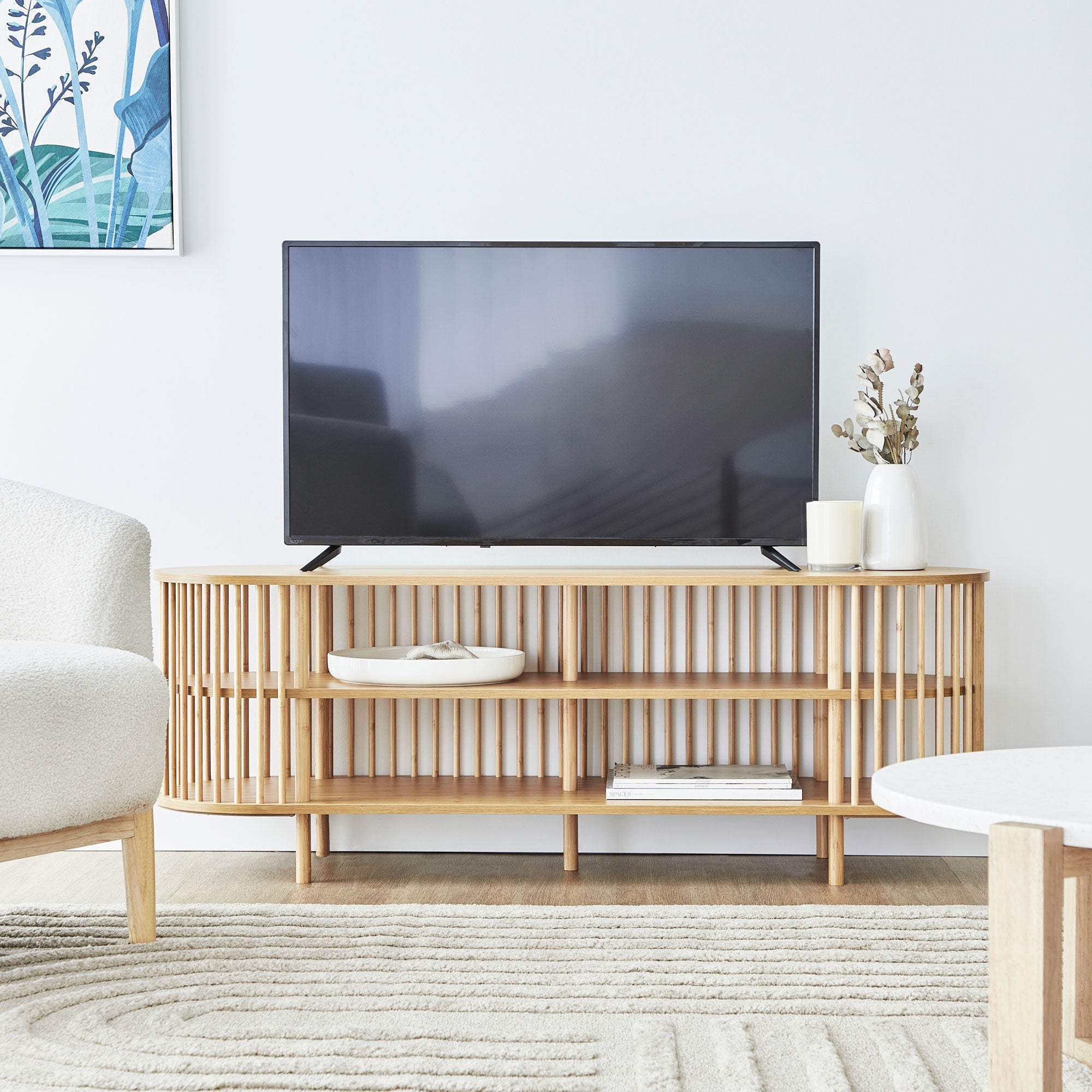 Halo Entertainment Unit Natural (140cm)