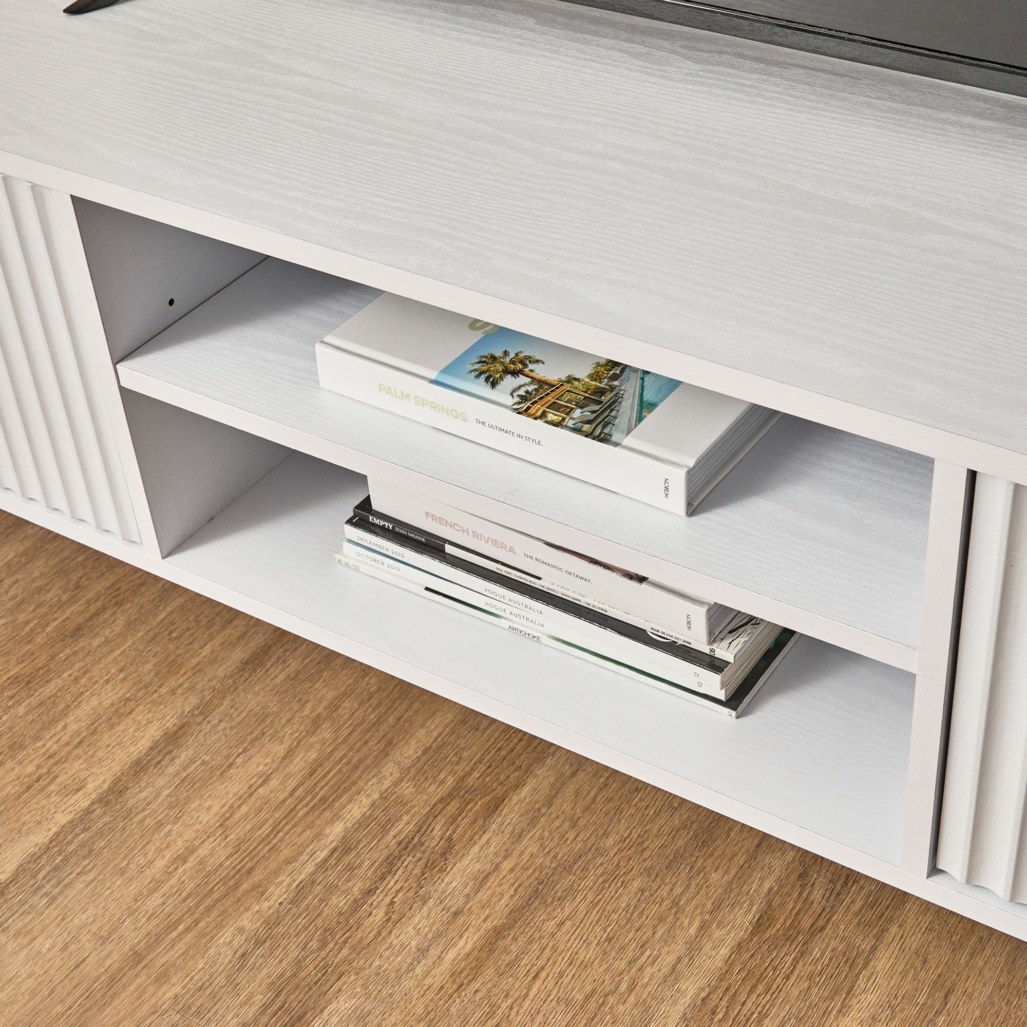Indy Entertainment Unit White (160cm)