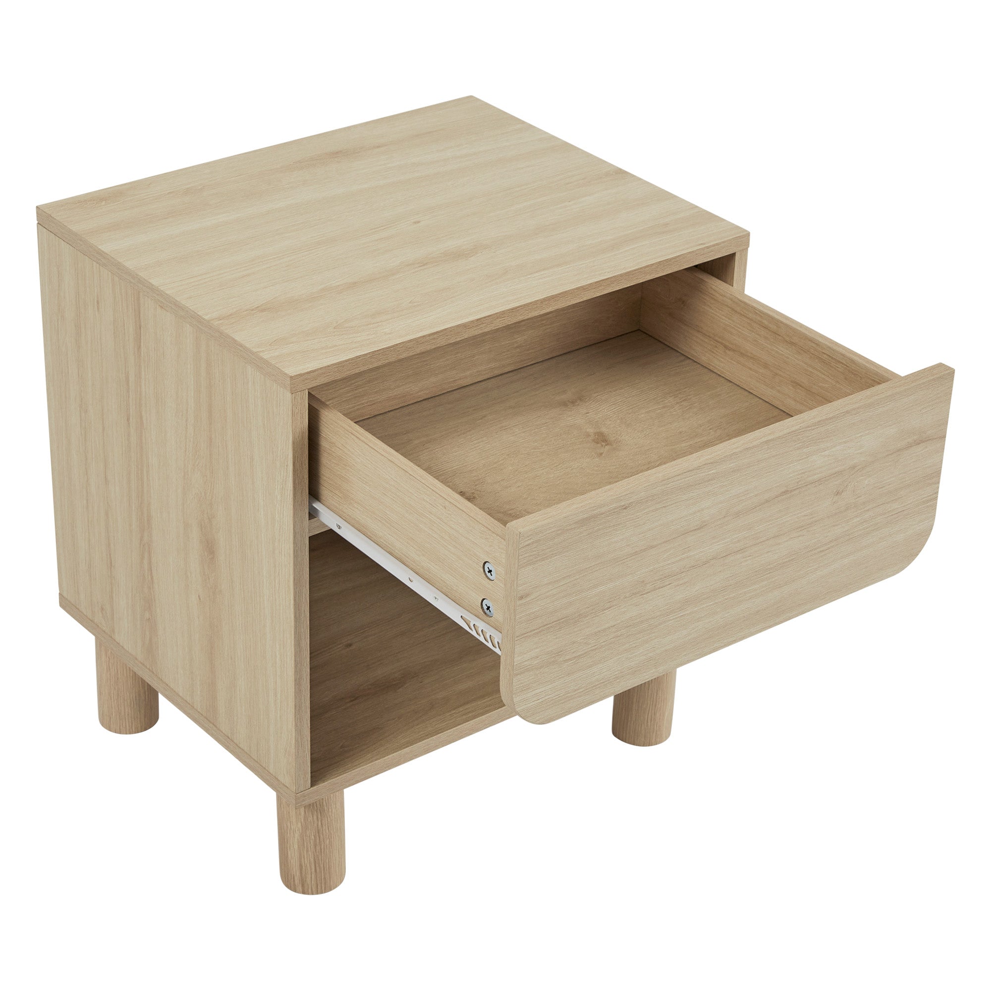 Davis Bedside Table Oak (Set of 2)