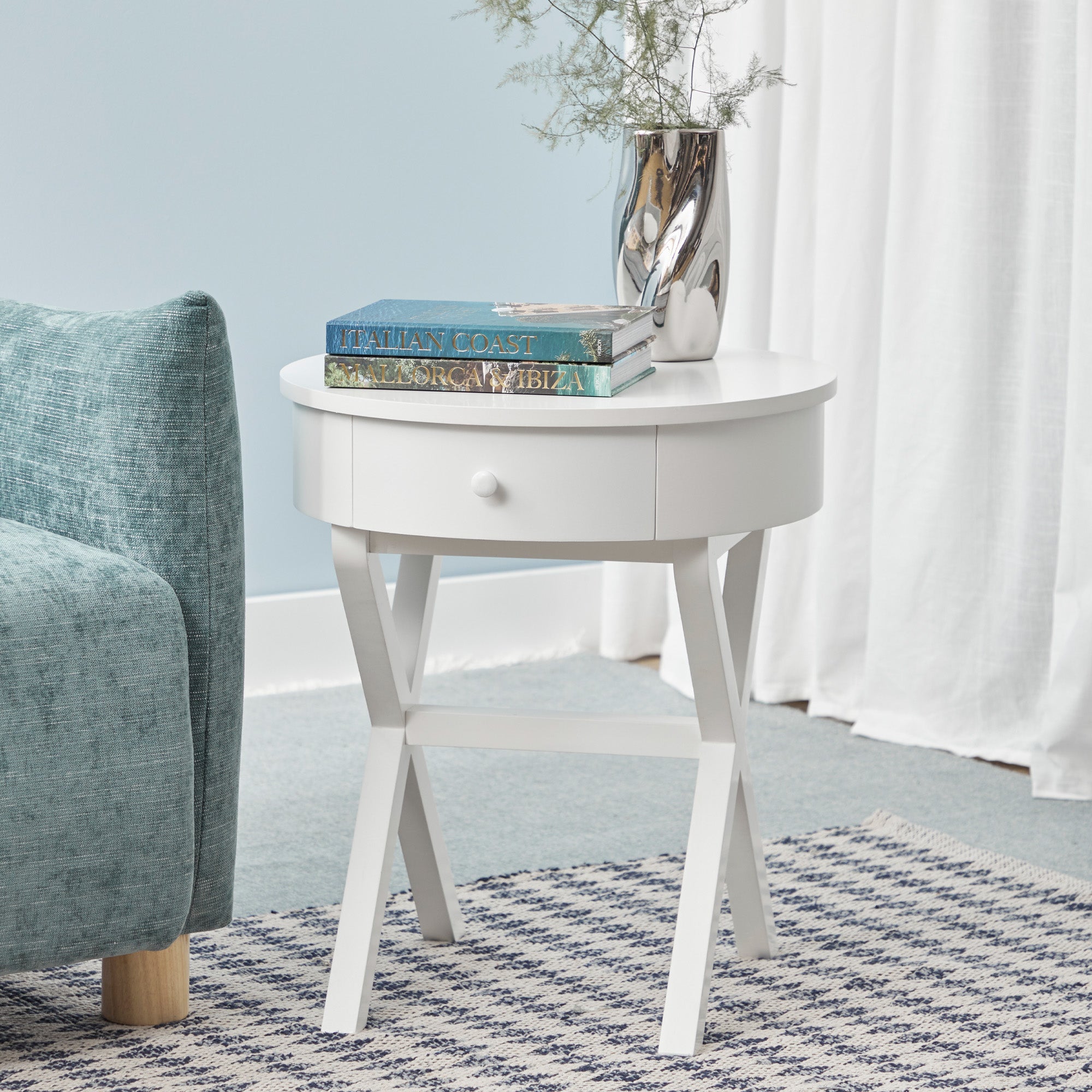 Lee Side Table White