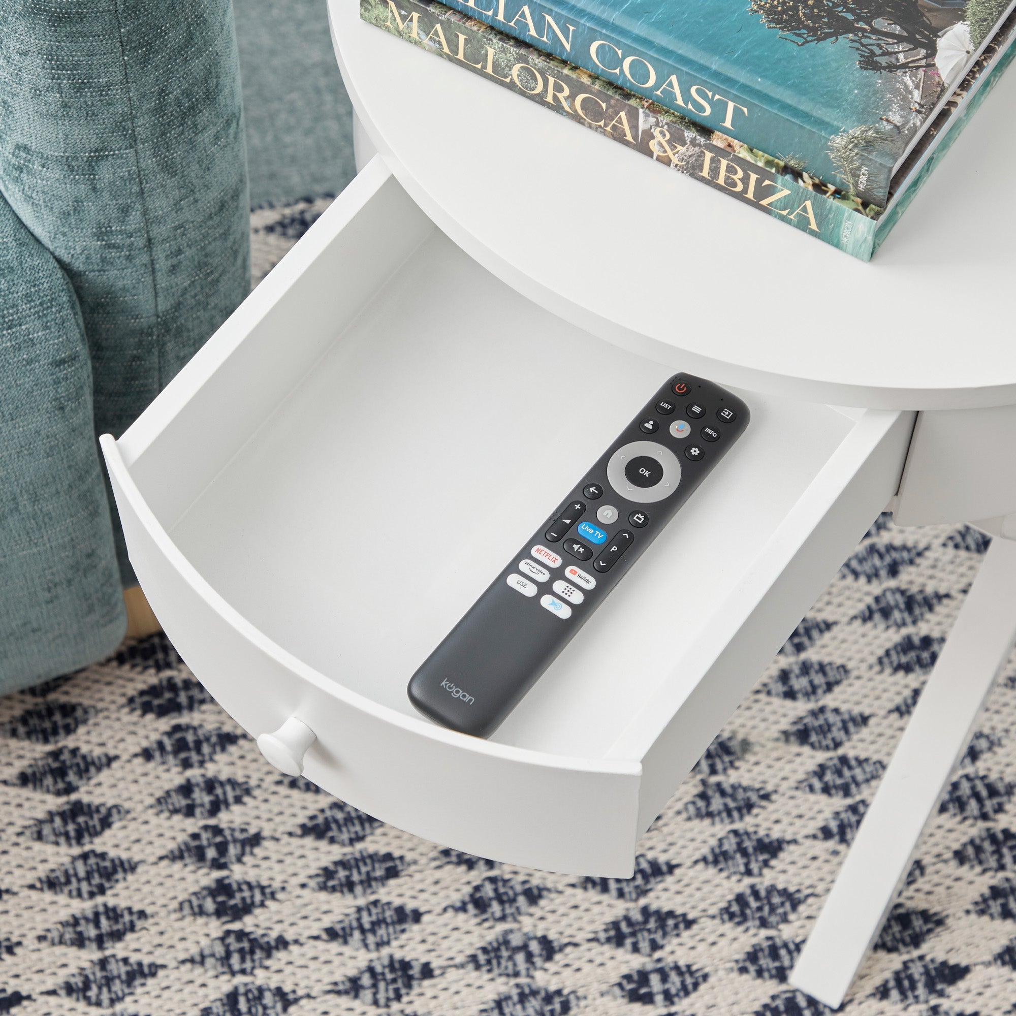 Lee Side Table White