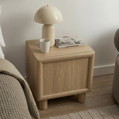 Linero Bedside Table Oak