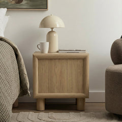 Linero Bedside Table Oak