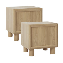 Linero Bedside Table Oak (Set of 2)