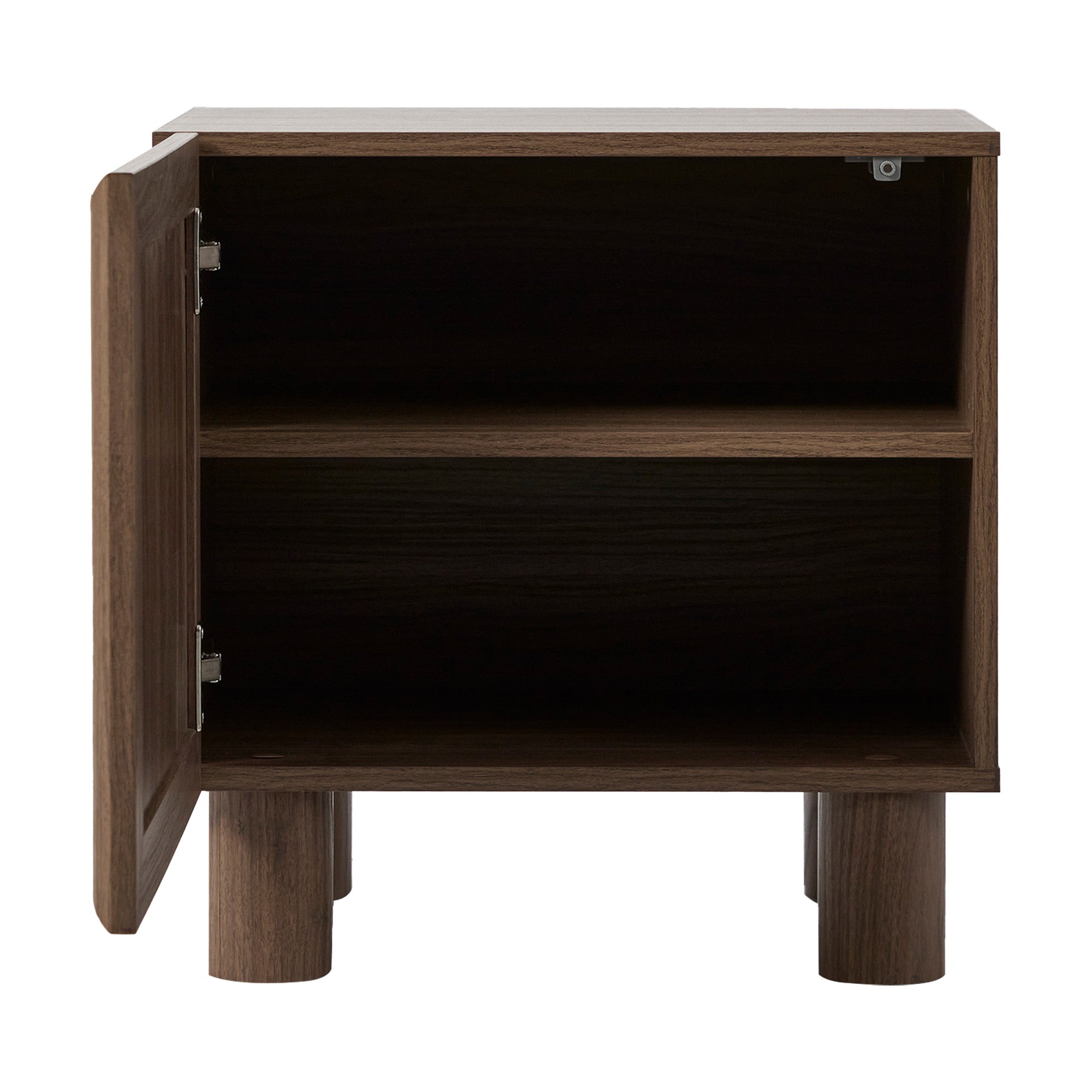 Linero Bedside Table Walnut (Set of 2)