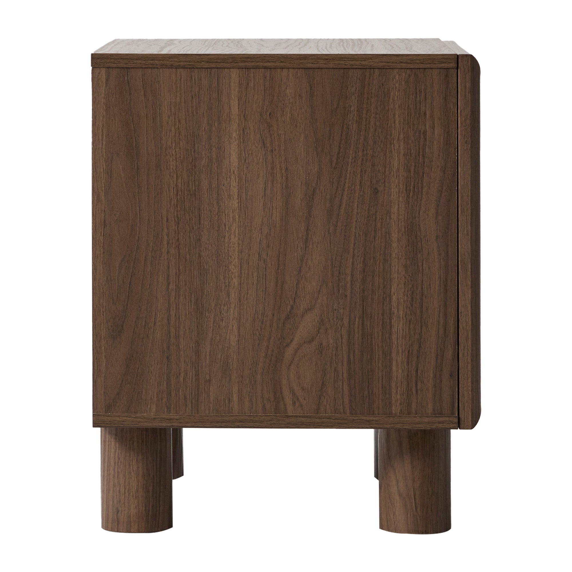 Linero Bedside Table Walnut (Set of 2)