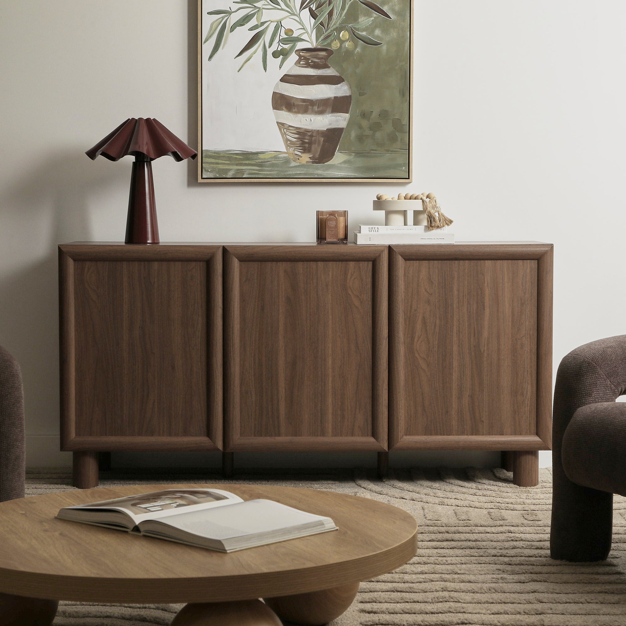 Linero Buffet Walnut (150cm)