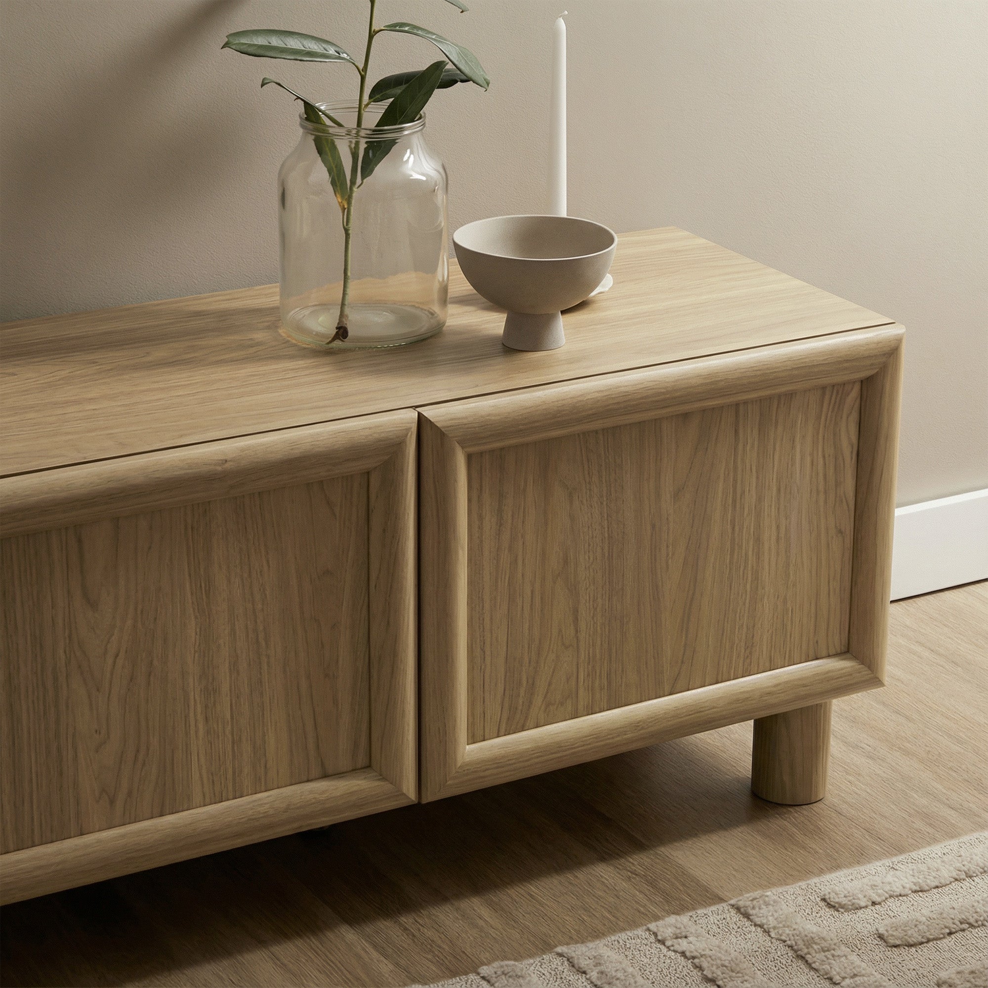 Linero Entertainment Unit Oak (160cm)