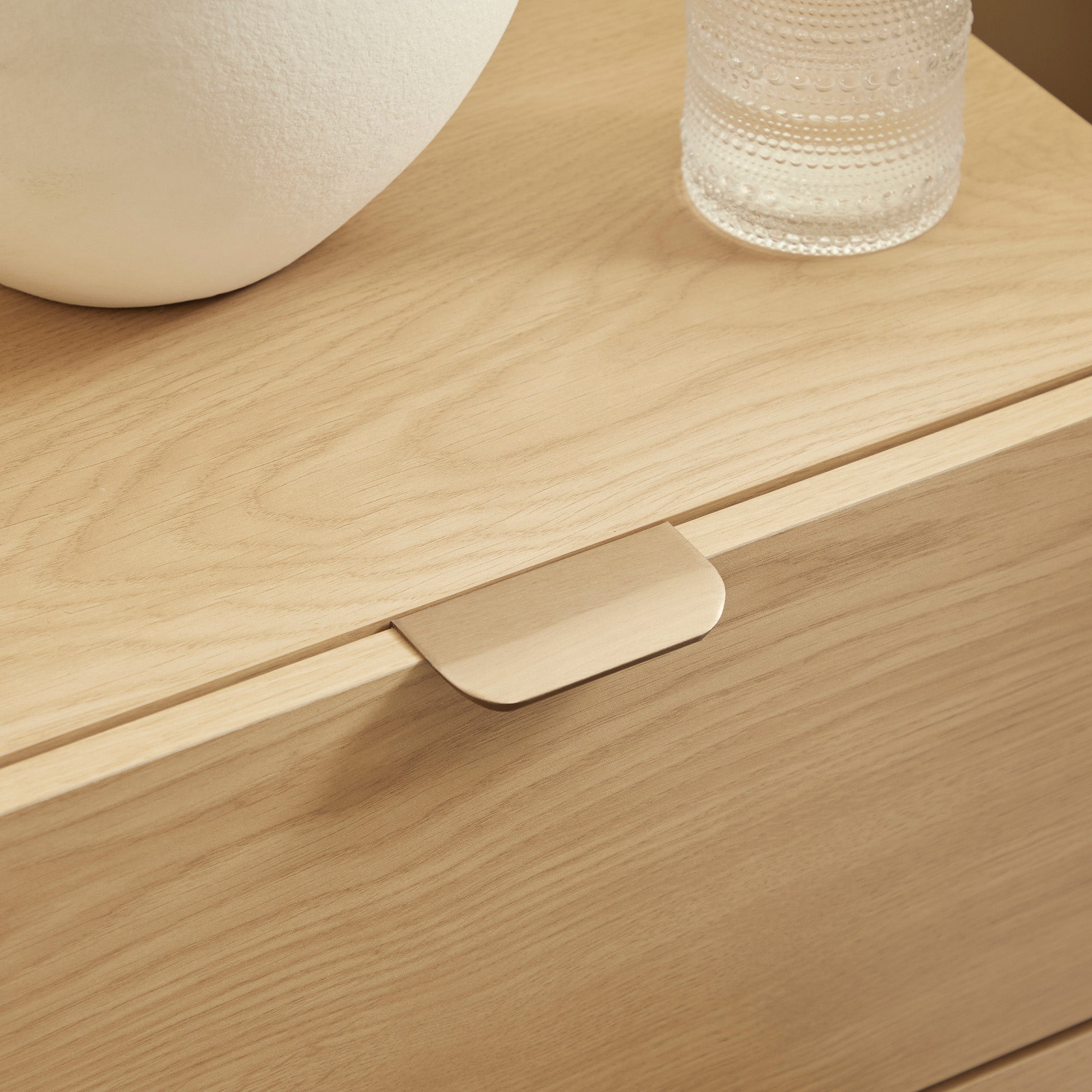 Malcom Bedside Table Oak