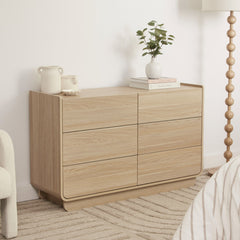 Malmo Chest of 6 Drawers Oak