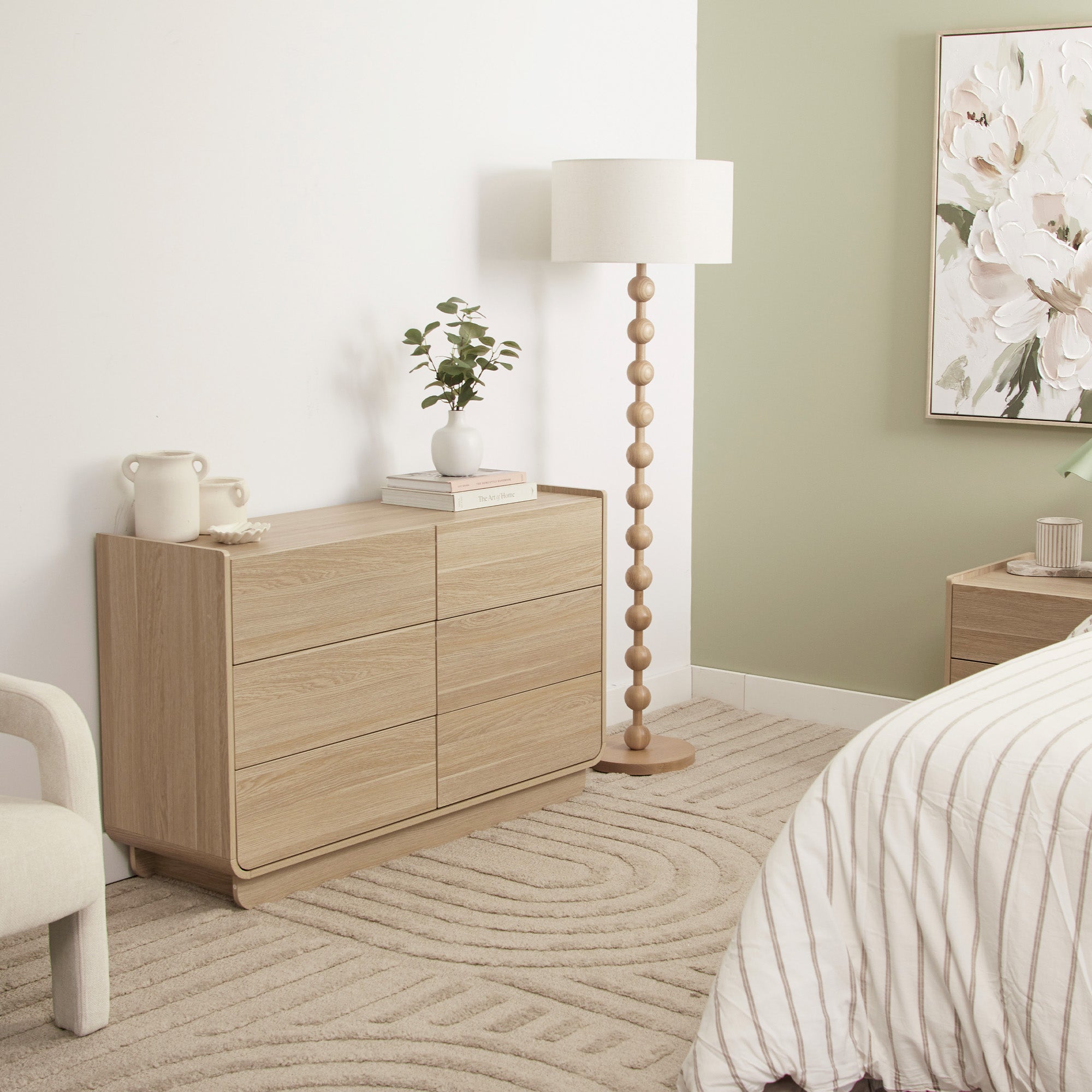 Malmo Chest of 6 Drawers Oak