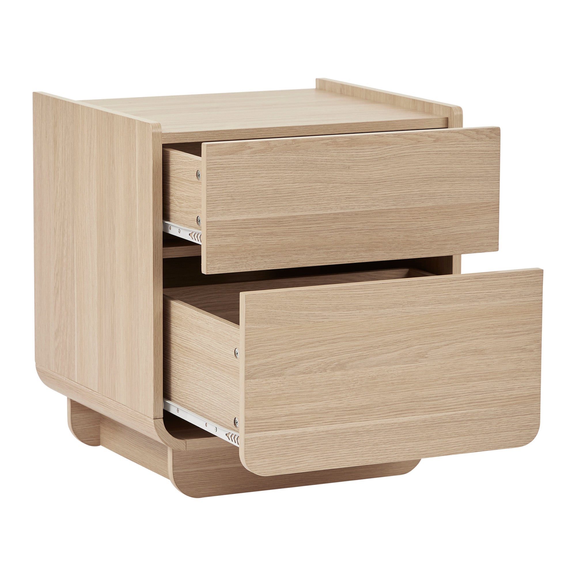 Malmo Bedside Table Oak (Set of 2)