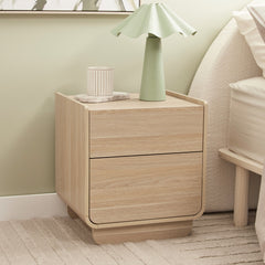 Malmo Bedside Table Oak