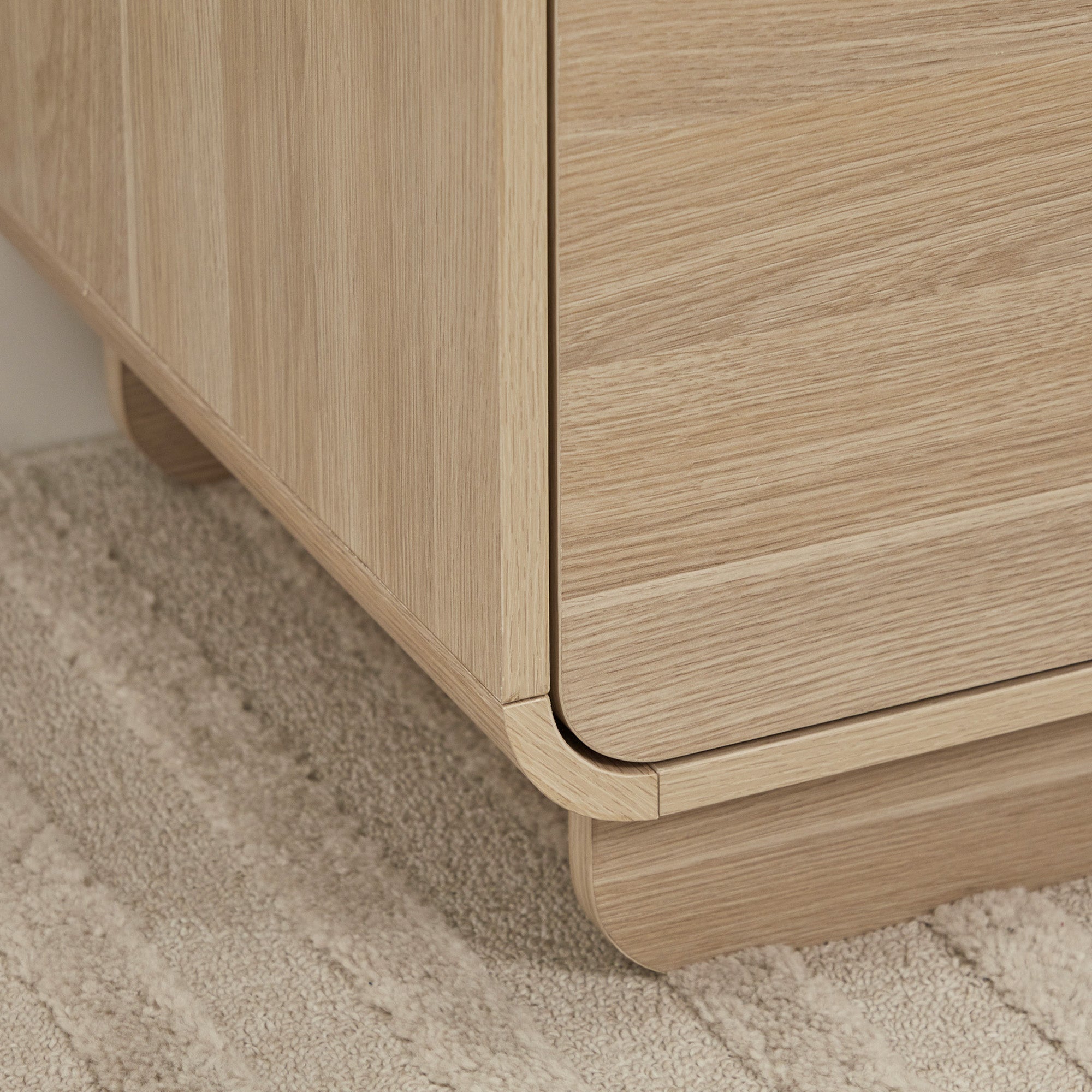 Malmo Bedside Table Oak (Set of 2)