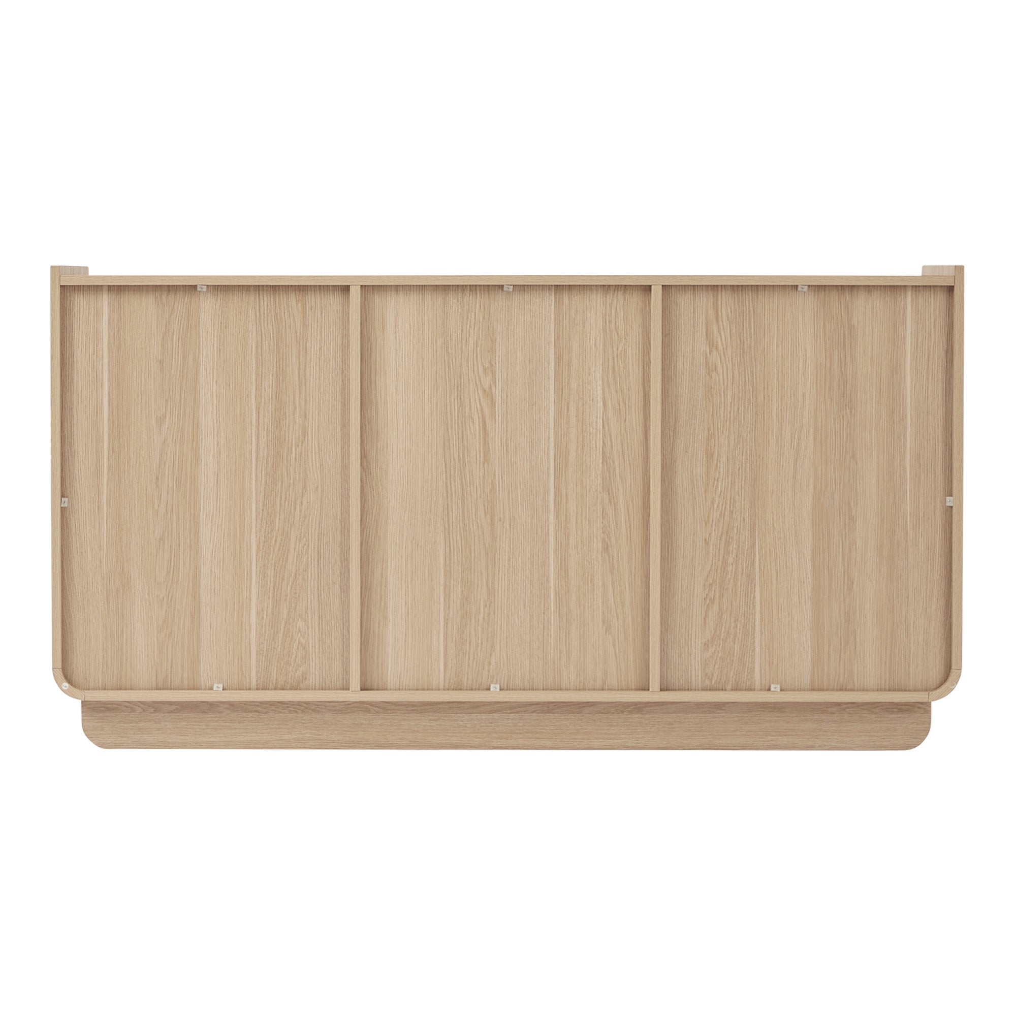Malmo 3 Door Buffet Oak (140cm)