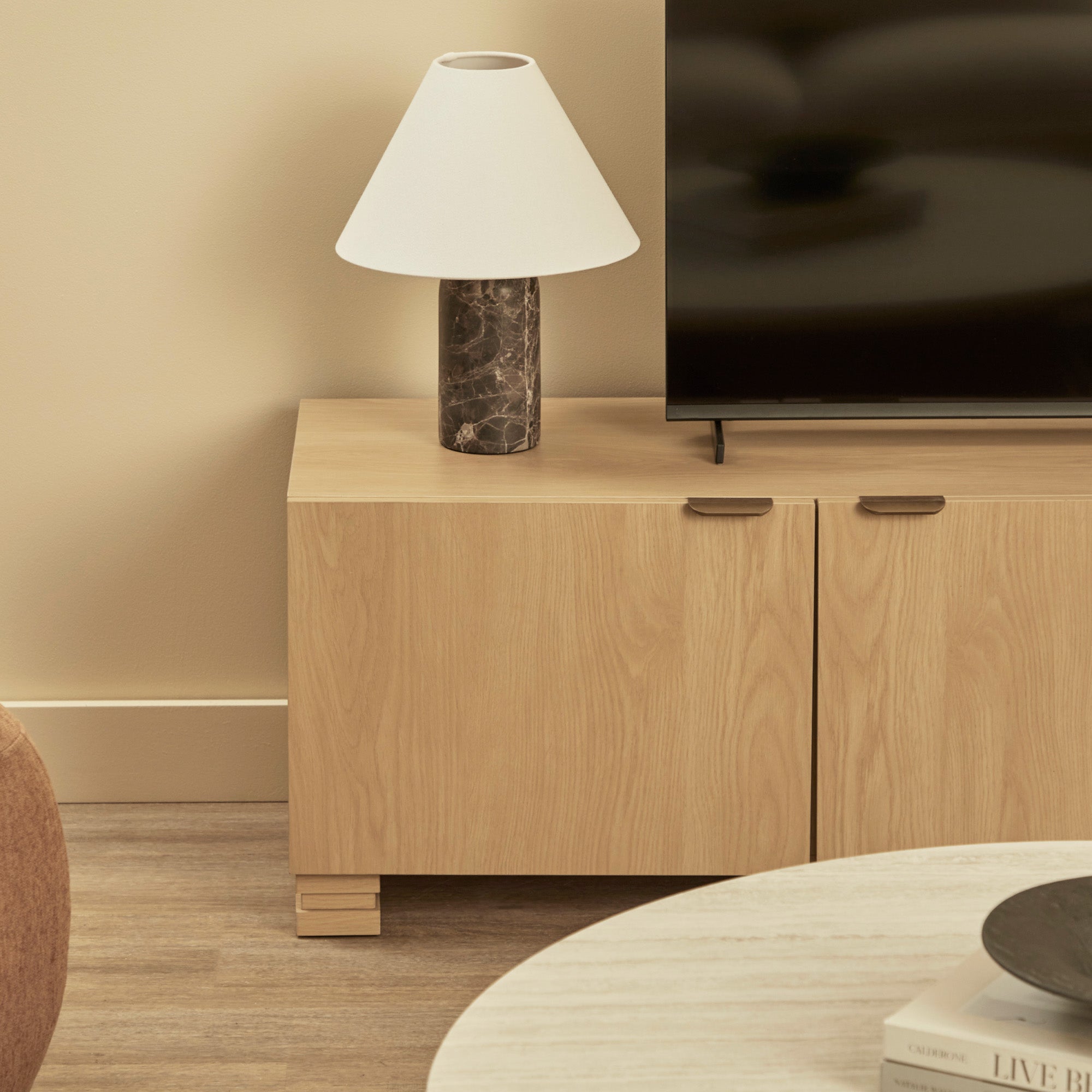 Malcom Entertainment Unit Oak (150cm)