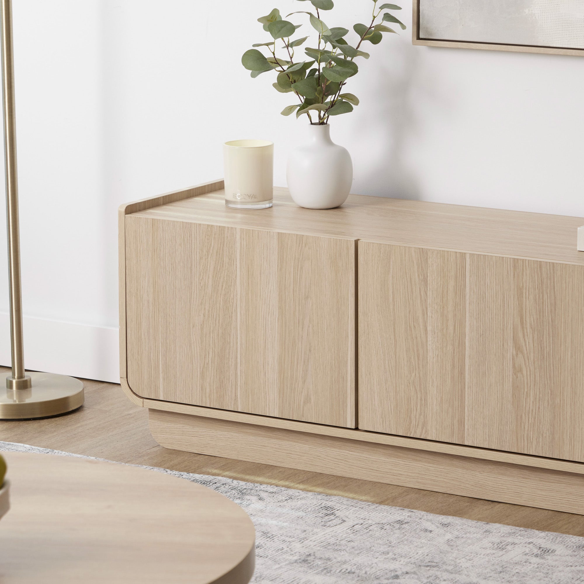 Malmo Entertainment Unit Oak (150cm)