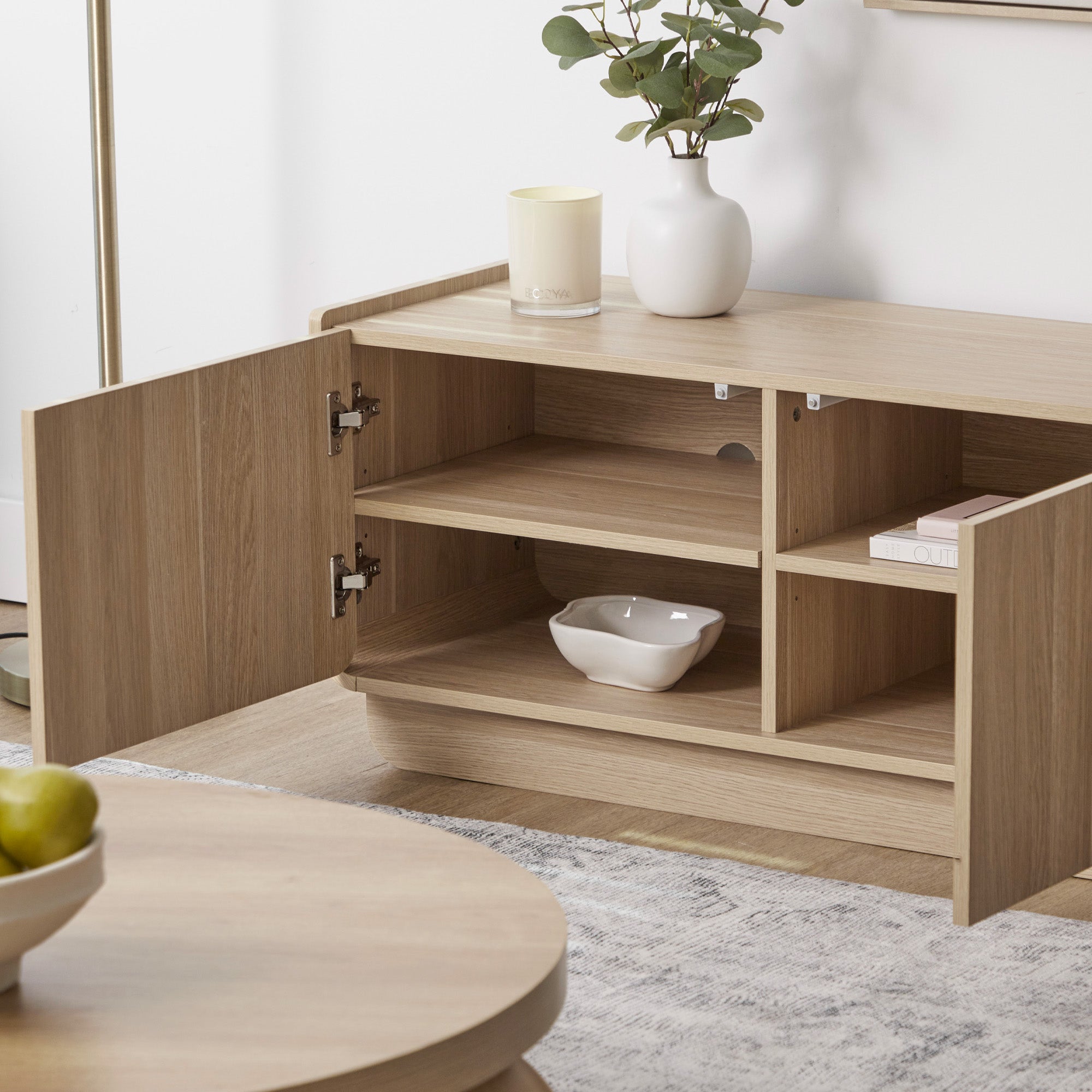 Malmo Entertainment Unit Oak (150cm)