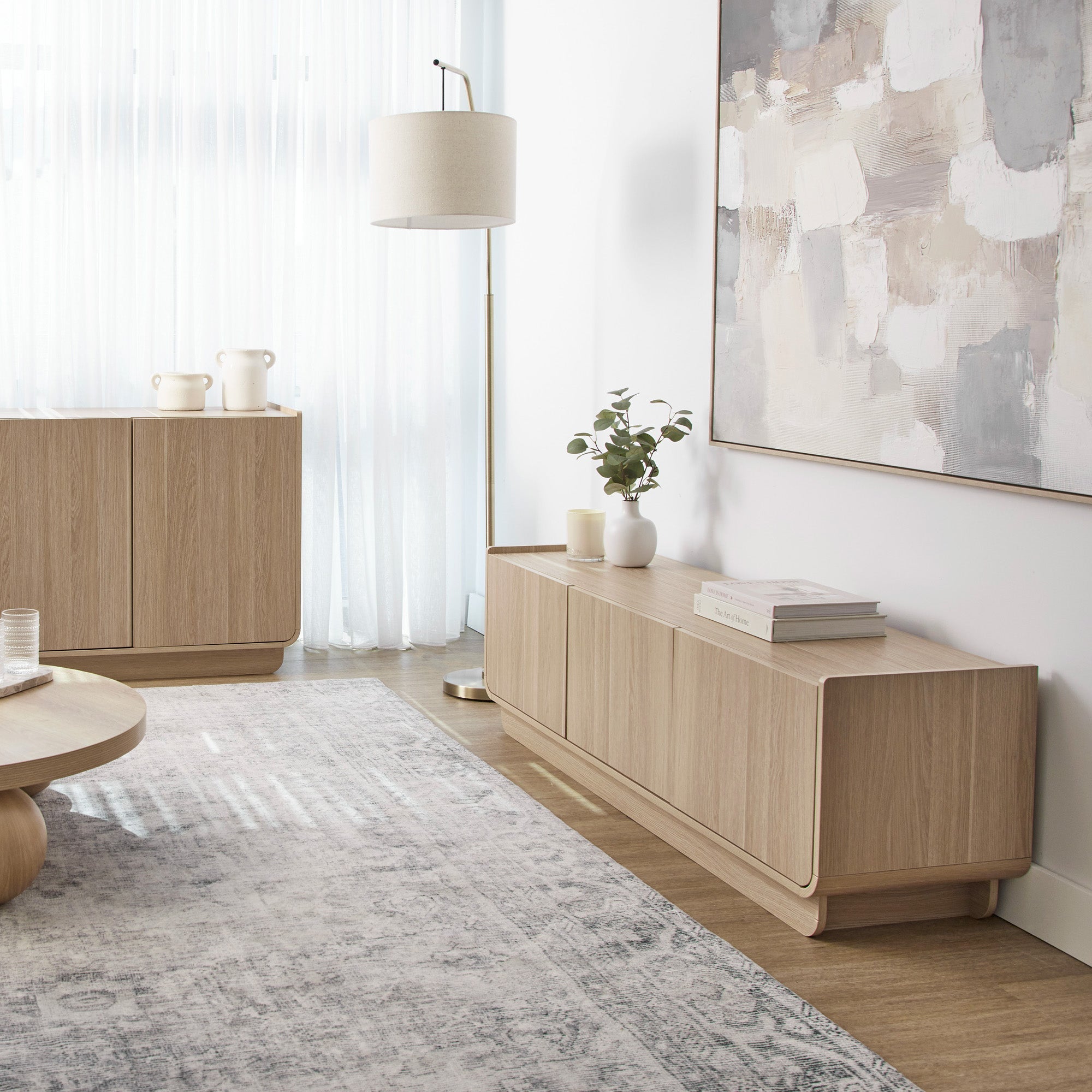 Malmo Entertainment Unit Oak (150cm)