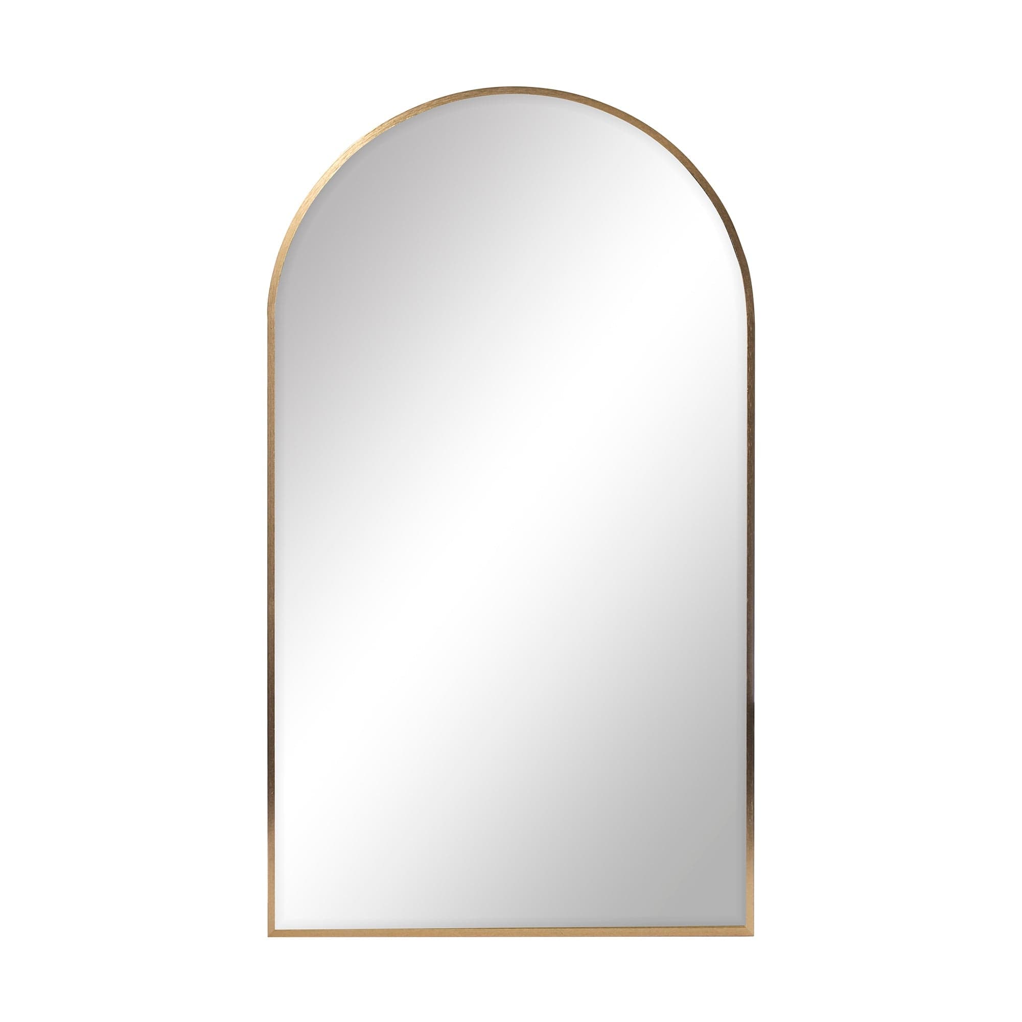 Naomi 80cm Arched Wall Mirror Gold
