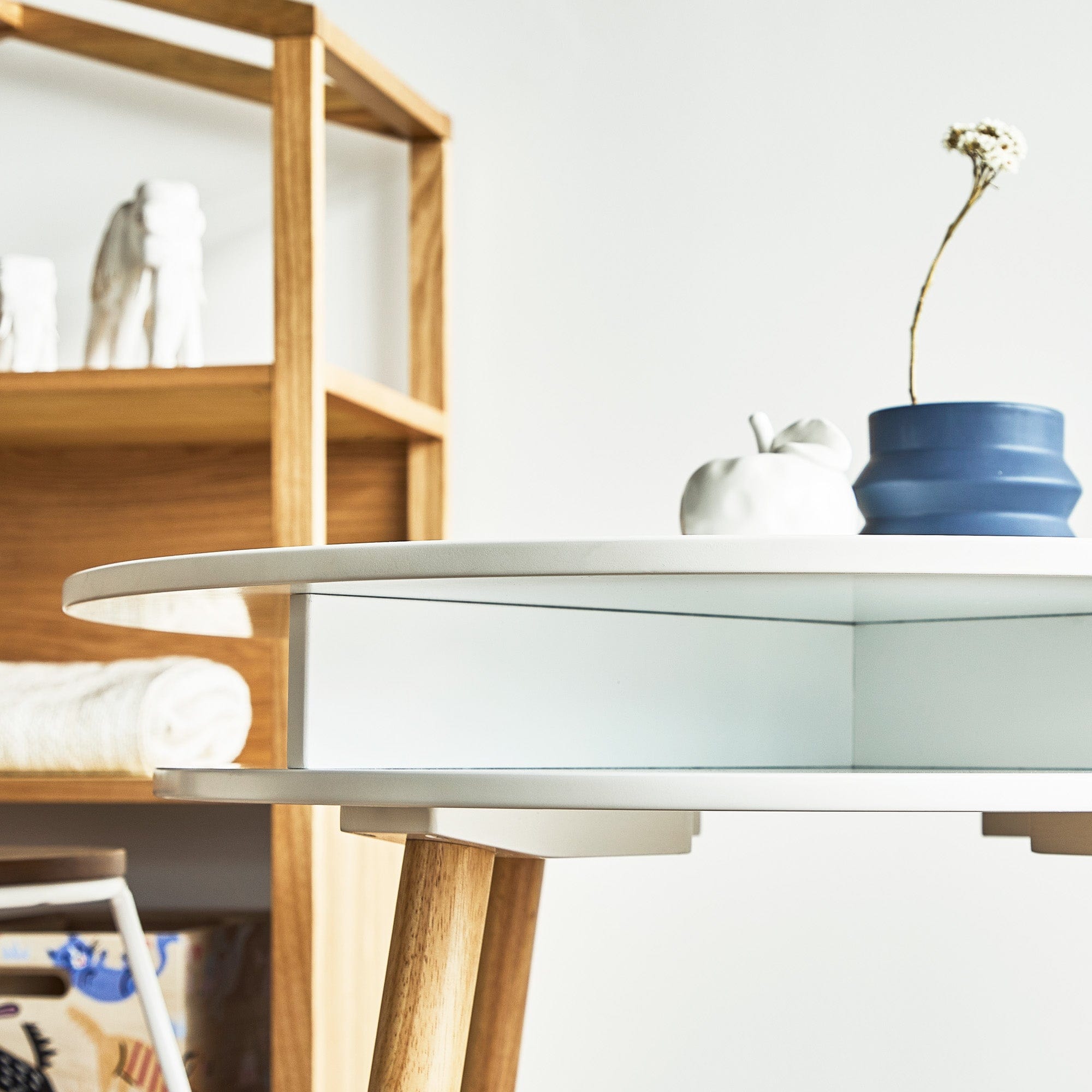 Neve Kids Storage Table White